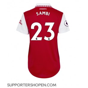 Arsenal Albert Sambi Lokonga #23 Hemma Matchtröja Dam 2022-23 Kortärmad